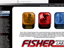 Tablet Screenshot of fisherlab.com